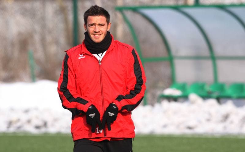 Football. Sparing. Gornik Zabrze - Janina Libiaz. 28.01.2011