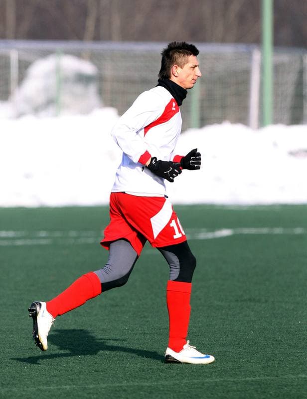Football. Sparing. Ruch Chorzow - Piast Gliwice. 29.01.2011