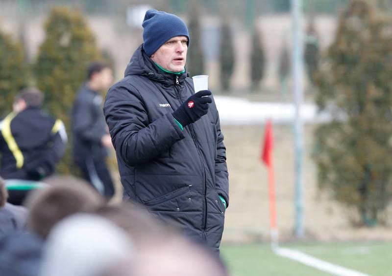 Football. Friendly Match. GKS Katowice - Rakow Czestochowa. 22.02.2014