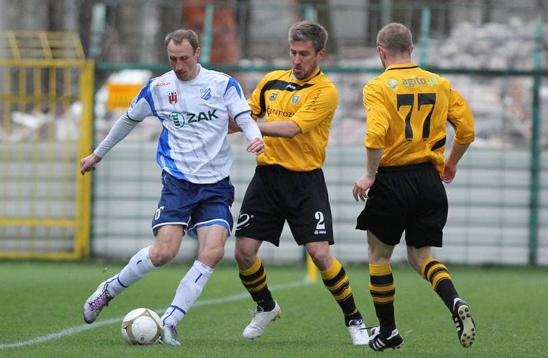 Football. I Liga. GKS Katowice - MKS Kluczbork. 10.04.2011