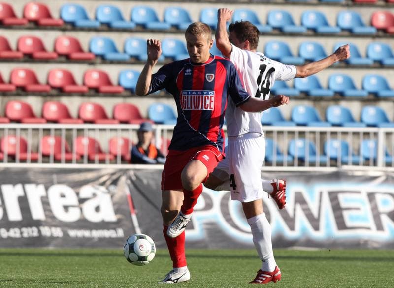 Football. I liga. Piast Gliwice - GKS Bogdanka Leczna. 06.05.2011