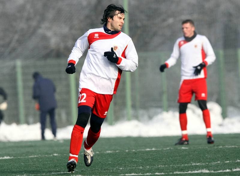Football. Sparing. Ruch Chorzow - Piast Gliwice. 29.01.2011