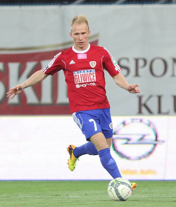 Football. T-Mobile Ekstraklasa. Piast Gliwice - Lechia Gdansk. 01.08.2014