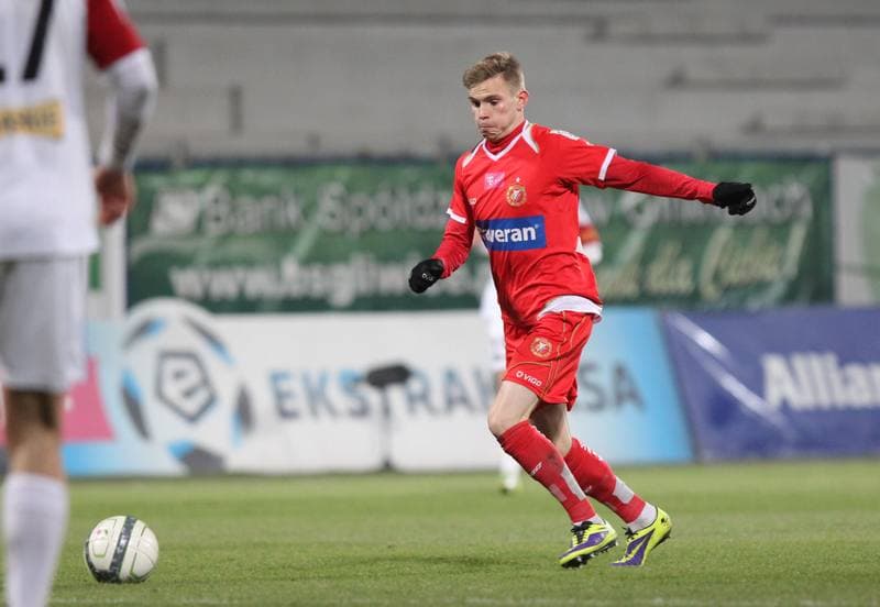 Football. T-Mobile Ekstraklasa. Gornik Zabrze - Widzew Lodz. 03.12.2013