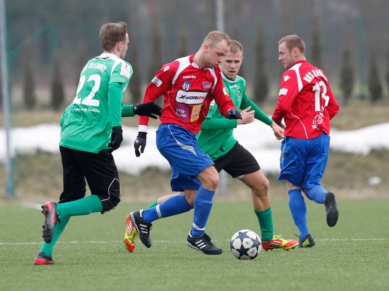 Football. Friendly Match. GKS Katowice - Rakow Czestochowa. 22.02.2014