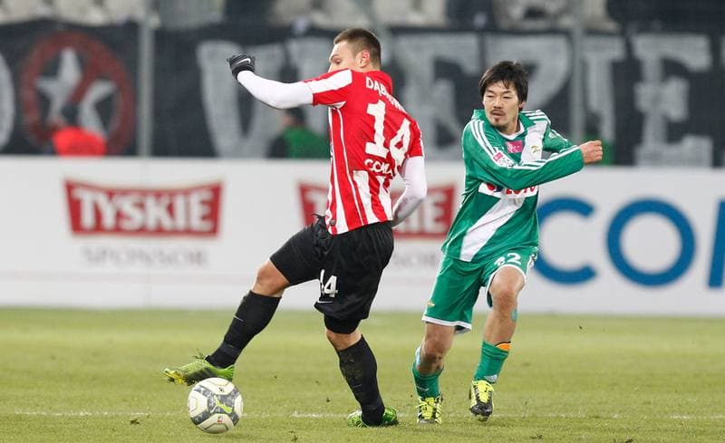 Football. T-Mobile Ekstraklasa. Cracovia Krakow - Lechia Gdansk. 04.12.2013