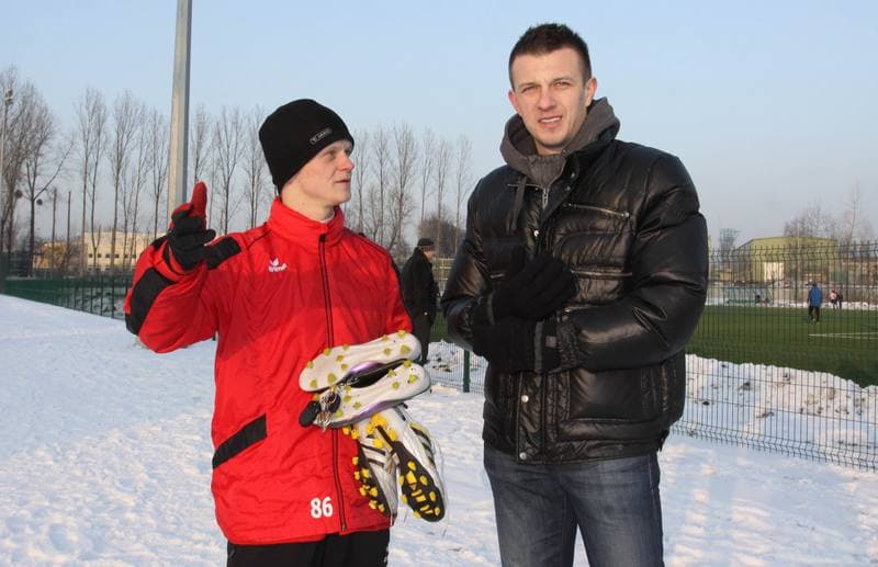 Football. Sparing. Gornik Zabrze - Janina Libiaz. 28.01.2011