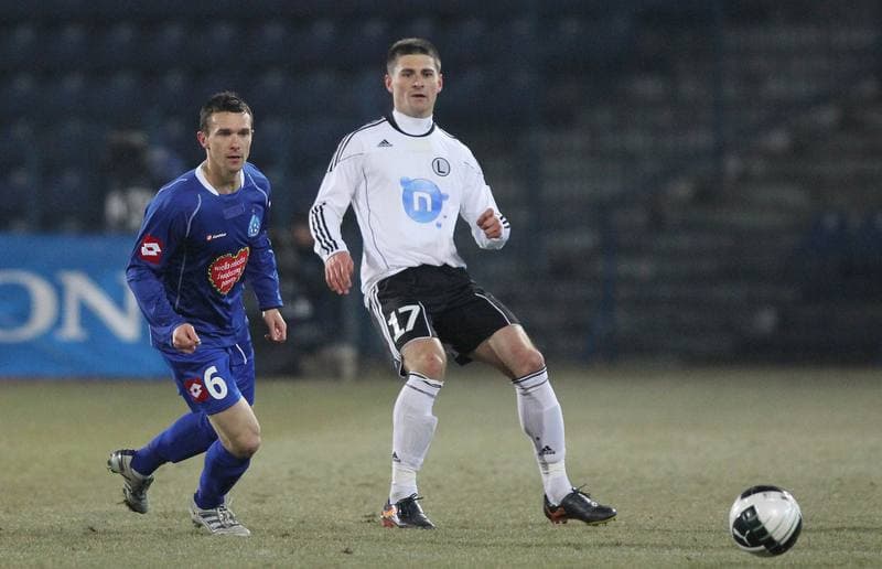 Football. Puchar Polski. Ruch Chorzow - Legia Warsaw. 01.03.2011