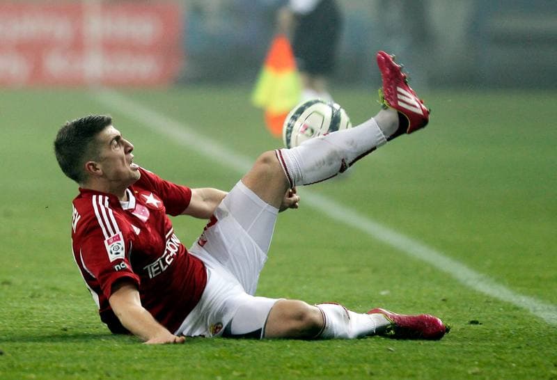 Football. T-Mobile Ekstraklasa. Wisla Krakow - Korona Kielce. 22.11.2013