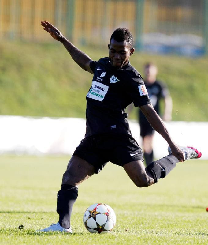 Football. I Liga. Rozwoj Katowice - Pogon Siedlce. 24.10.2015