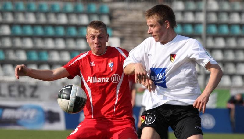 Football. Mloda Ekstraklasa. Gornik Zabrze - Jagiellonia Bialystok. 21.04.2011