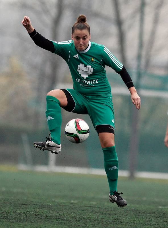 Football. III Liga Slaska Kobiet. GKS Katowice - Czarnie II Sosnowiec. 07.11.2015