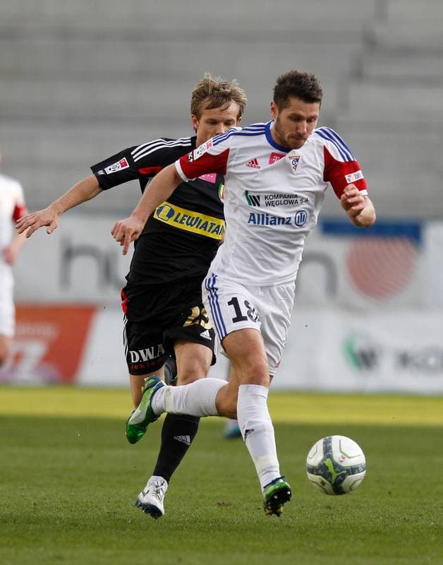 Football. PKO BP Ekstraklasa. Gornik Zabrze - Korona Kielce. 08.11.2015