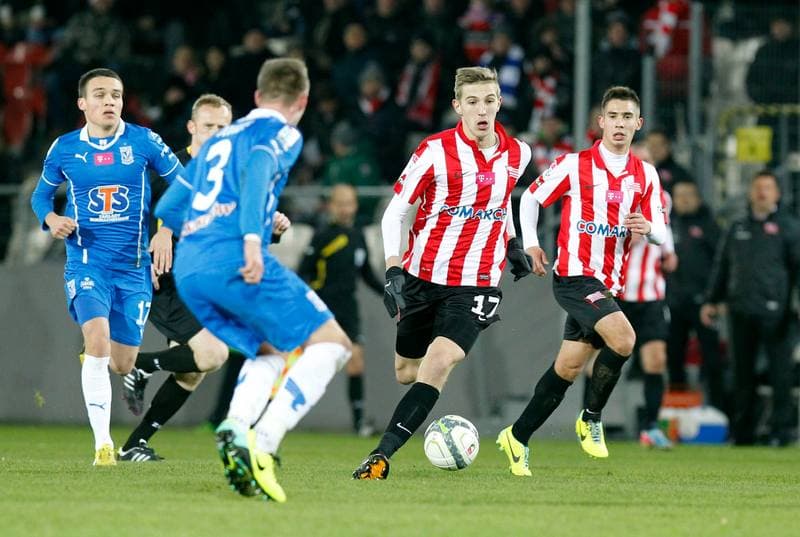 Football. T-Mobile Ekstraklasa. Cracovia Krakow - Lech Poznan. 25.11.2013