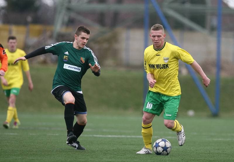 Football. Liga Okregowa. Rozwoj II Katowice - Gornik MK Katowice. 12.04.2015