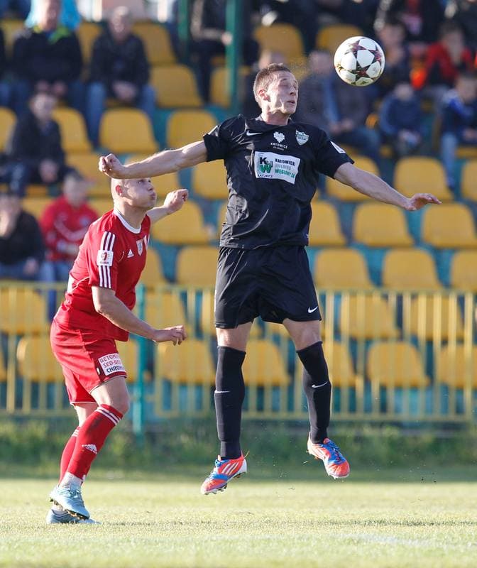 Football. I Liga. Rozwoj Katowice - Pogon Siedlce. 24.10.2015