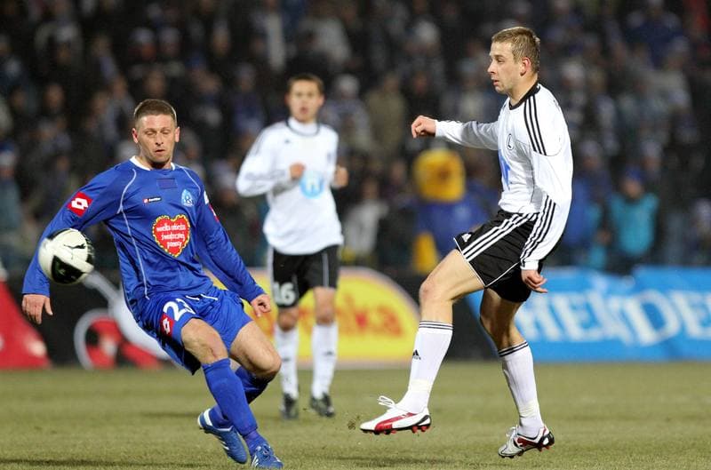 Football. Puchar Polski. Ruch Chorzow - Legia Warsaw. 01.03.2011