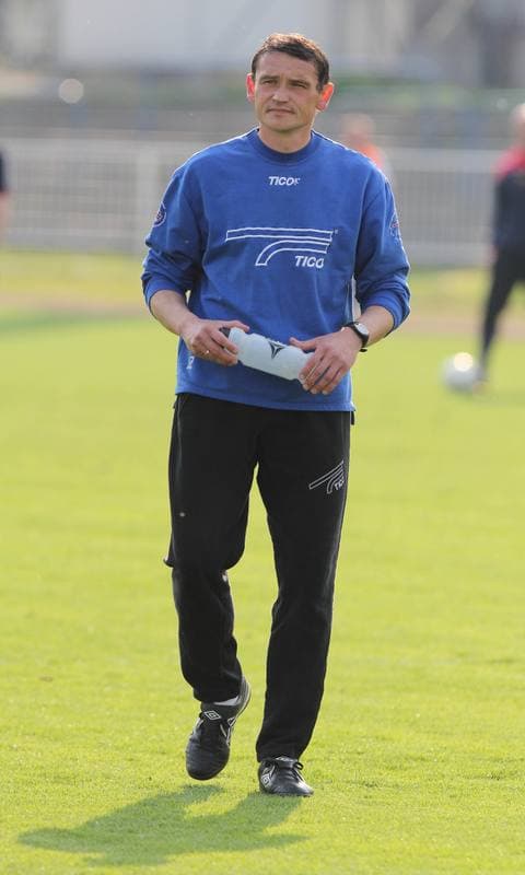 Football. I liga. Odra Wodzislaw - Kolejarz Stroze. 23.04.2011