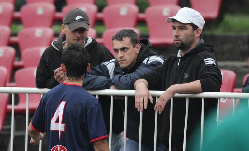 Football. I liga. Odra Wodzislaw - Flota Swinoujscie. 28.05.2011
