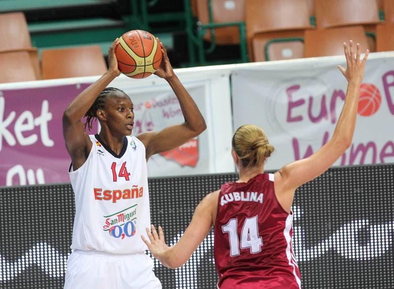 Basketball. Eurobasket Women 2011. Spain - Latvia. 24.06.2011