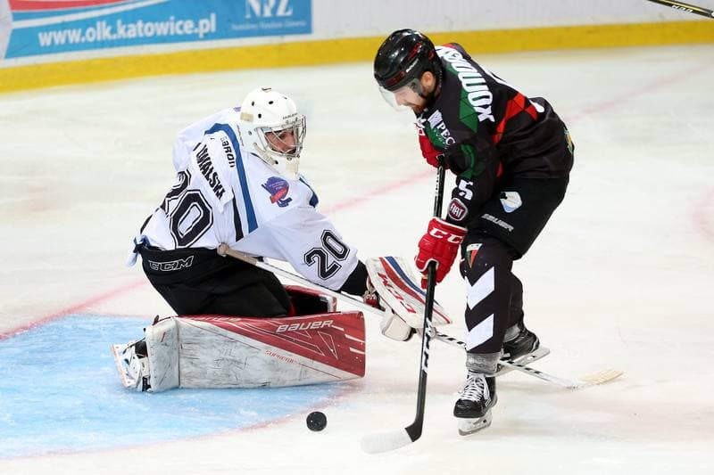 Ice Hockey. Polska Hokej Liga. SMS PZHL Katowice - GKS Tychy. 03.10.2017