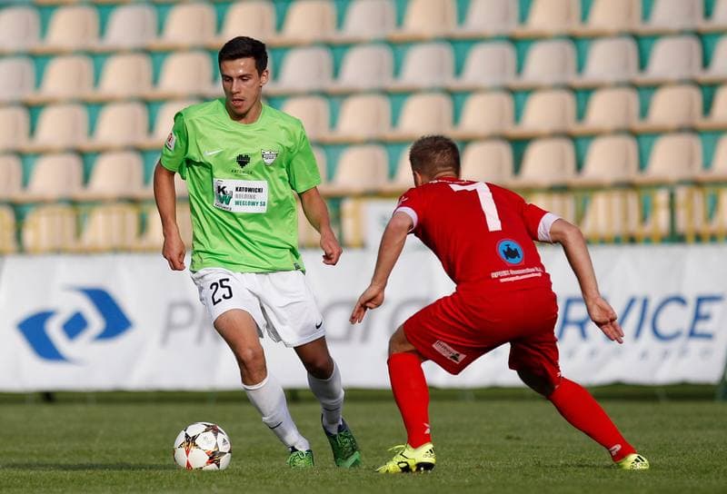 Football. I Liga. Rozwoj Katowice - Zaglebie Sosnowiec. 03.10.2015