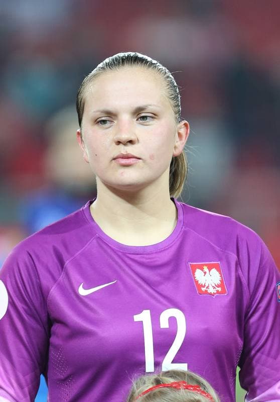 Football. Women's European Championship Qualifiers. Poland - Denmark. 07.04.2016