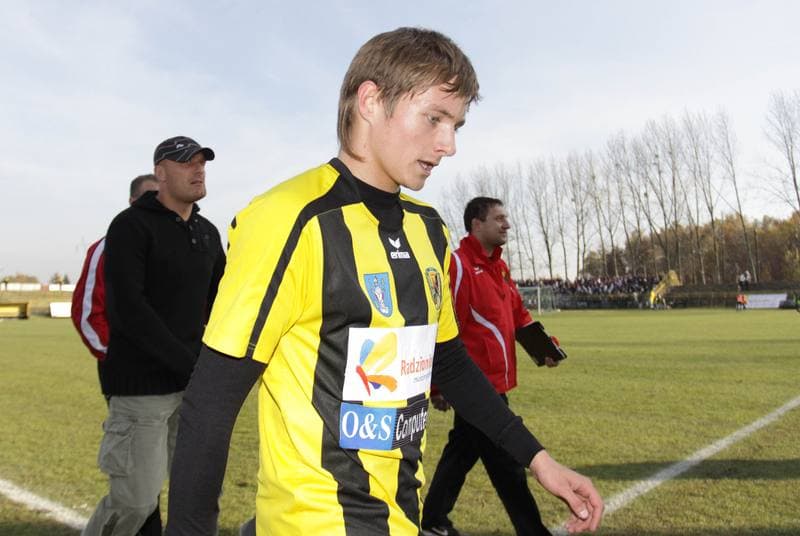 Football. Bytom I liga. Ruch Radzionkow - Piast Gliwice. 30.10.2010