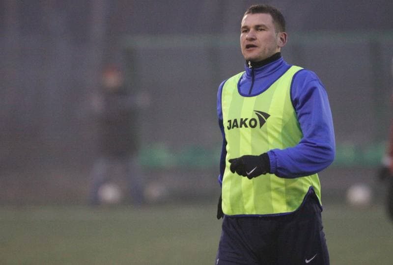 Football. Sparing. Gornik II Zabrze - Gwarek Ornontowice. 18.02.2011