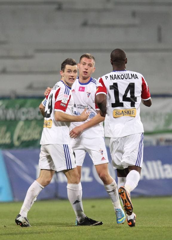 Football. T-Mobile Ekstraklasa. Gornik Zabrze - Wisla Krakow. 08.11.2013