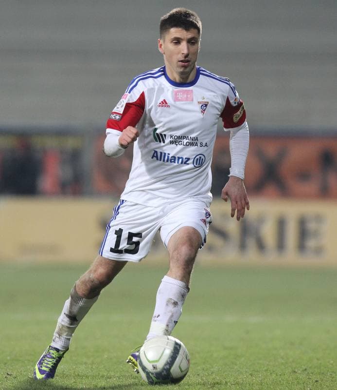 Football. T-Mobile Ekstraklasa. Gornik Zabrze - Widzew Lodz. 03.12.2013