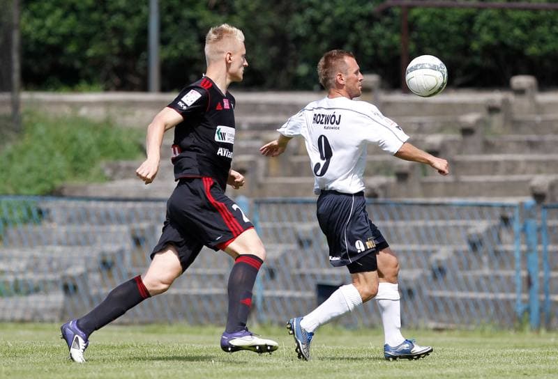 Football. Friendly Match. Gornik II Zabrze - Rozwoj Katowice. 23.07.2014