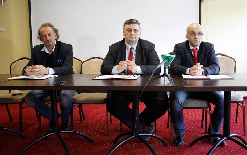 Ice Hockey. Nowy Klub Hokejowy. Press Conference. 22.05.2015