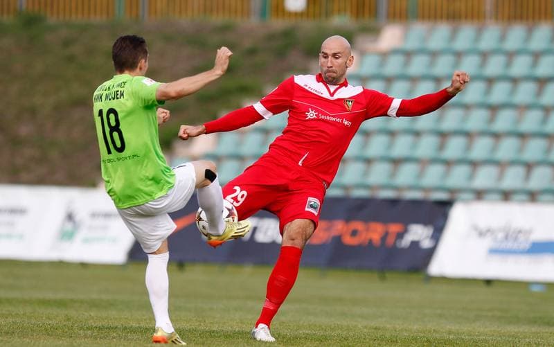 Football. I Liga. Rozwoj Katowice - Zaglebie Sosnowiec. 03.10.2015