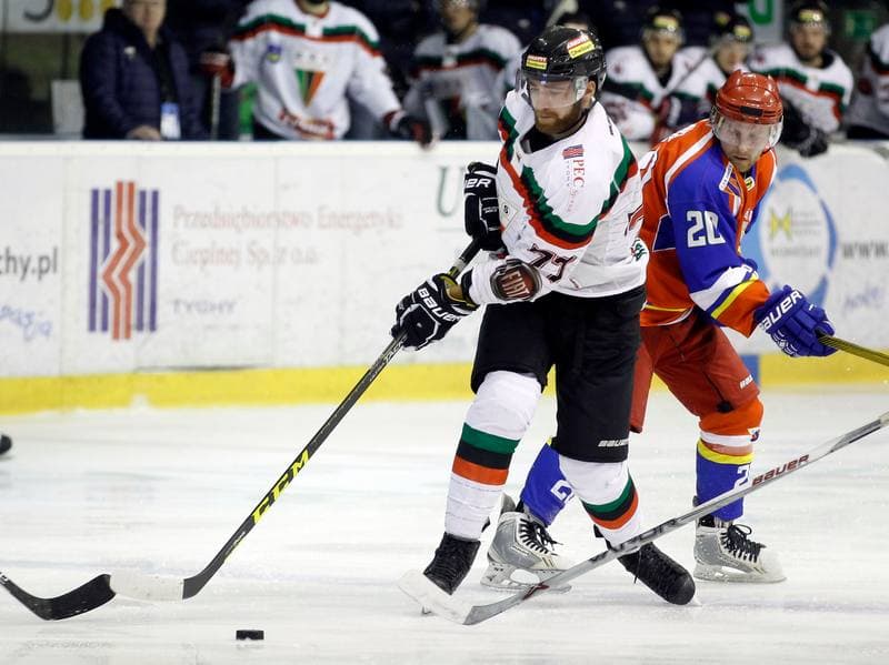 Ice Hockey. Continental Cup. GKS Tychy - Dunarea Galati. 24.10.2015