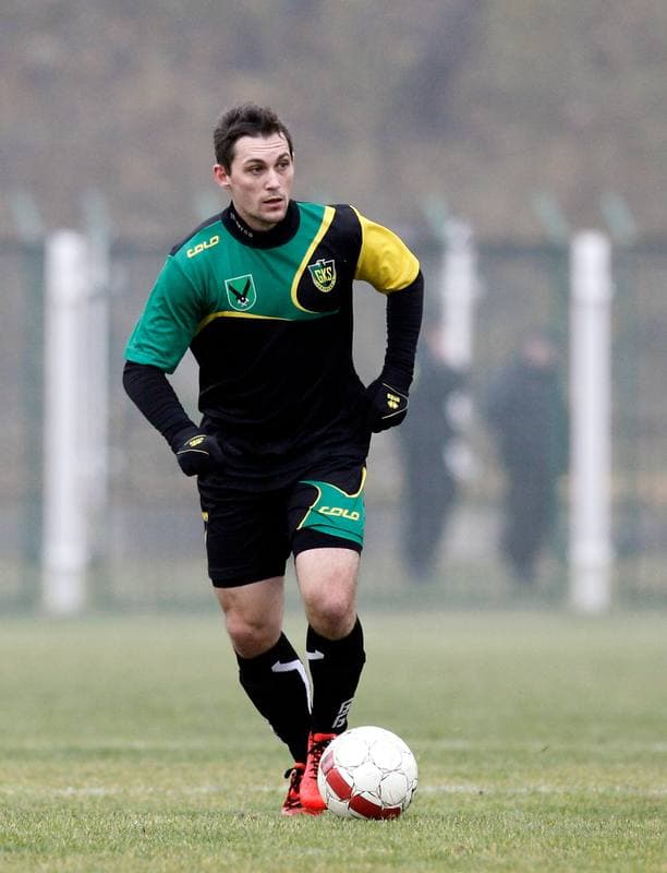 Football. III Liga Opolsko - Slaska. Grunwald Ruda Slaska - GKS Jastrzebie. 09.08.2014
