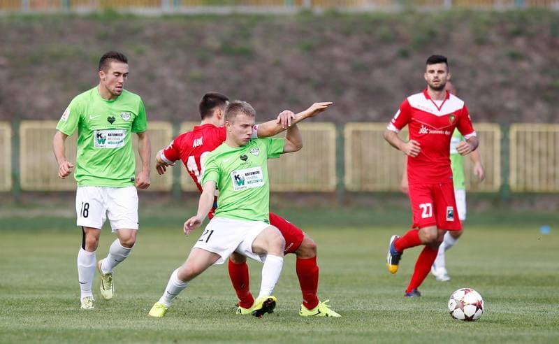 Football. I Liga. Rozwoj Katowice - Zaglebie Sosnowiec. 03.10.2015