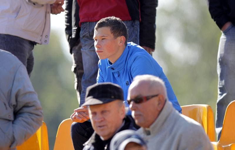 Football. Sparing. Polonia Bytom - Zaglebie Lubin. 09.10.2010