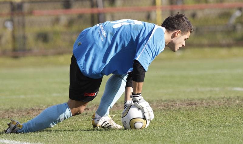 Football. Bytom I liga. Ruch Radzionkow - Piast Gliwice. 30.10.2010