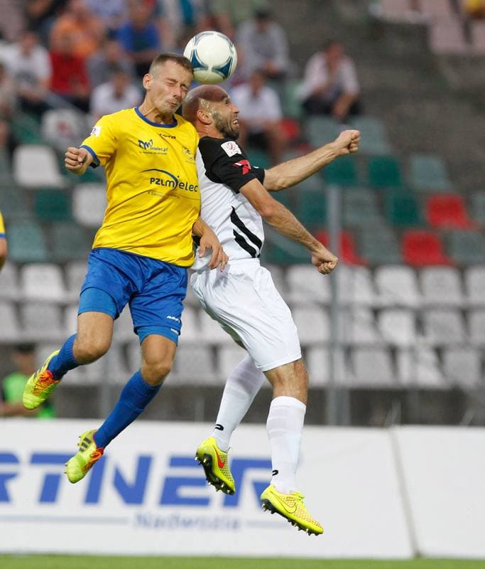 Football. II Liga. Zaglebie Sosnowiec - Stal Mielec. 01.08.2014