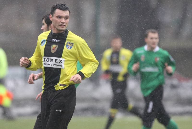 Football. Sparing. Zaglebie Sosnowiec - Ruch Radzionkow. 15.01.2011