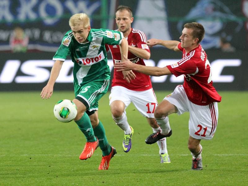 Football. T-Mobile Ekstraklasa. Wisla Krakow - Lechia Gdansk. 24.09.2013