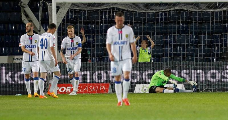 Football. T-Mobile Ekstraklasa. Ruch Chorzow - Zawisza Bydgoszcz. 05.06.2015