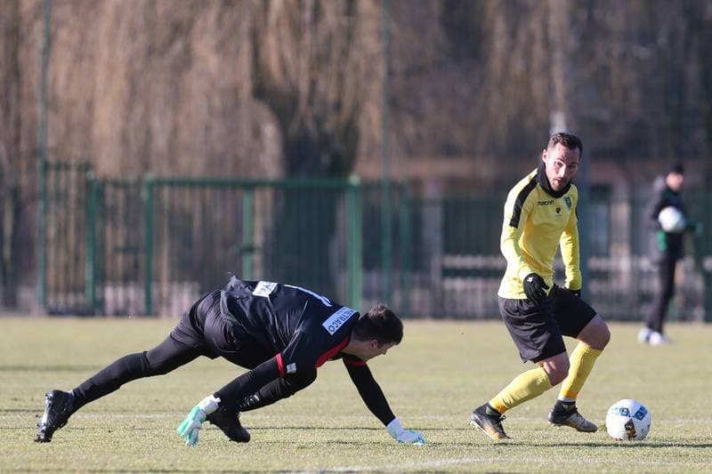 Football. Sparing. GKS Katowice - KS Polkowice. 22.02.2019