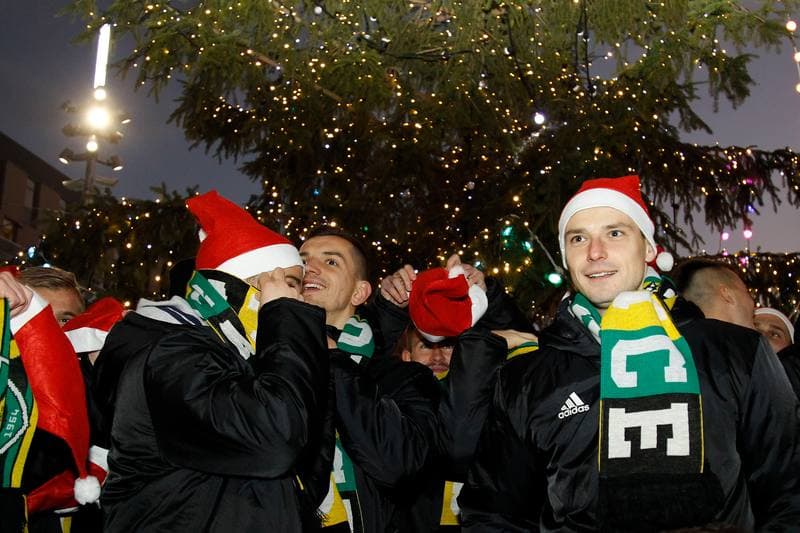Football. GKS Katowice. Press Conference. 10.12.2015