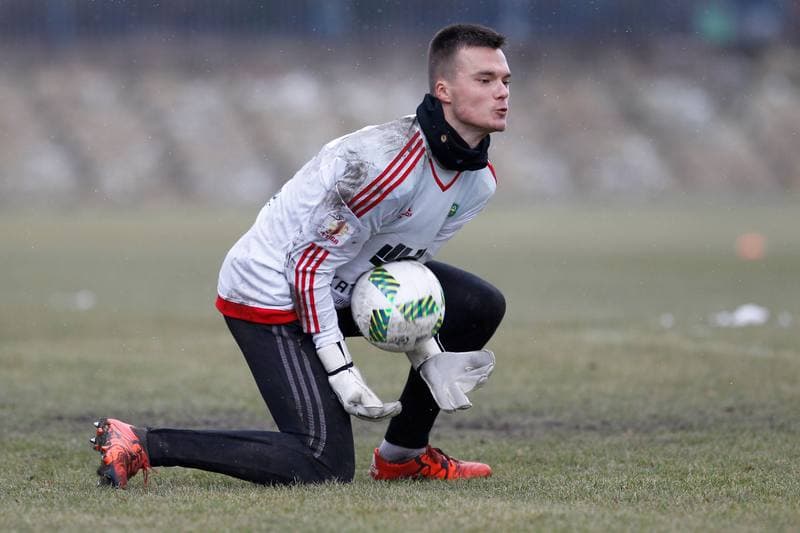 Football. Sparing. Gornik Zabrze - GKS Katowice. 05.02.2016