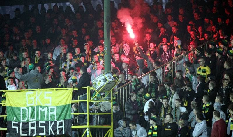 Football. I liga. GKS Katowice - Sandecja Nowy Sacz. 04.05.2013