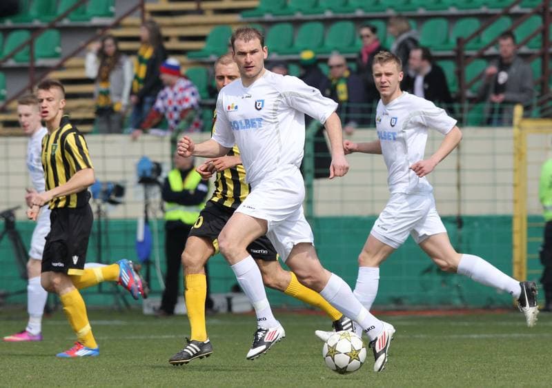 Football. I liga. GKS Katowice - Zawisza Bydgoszcz. 14.04.2013