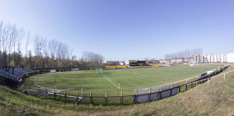 Football. Bytom I liga. Ruch Radzionkow - Piast Gliwice. 30.10.2010