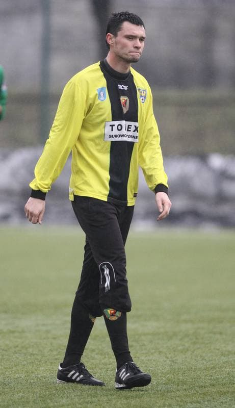 Football. Sparing. Zaglebie Sosnowiec - Ruch Radzionkow. 15.01.2011